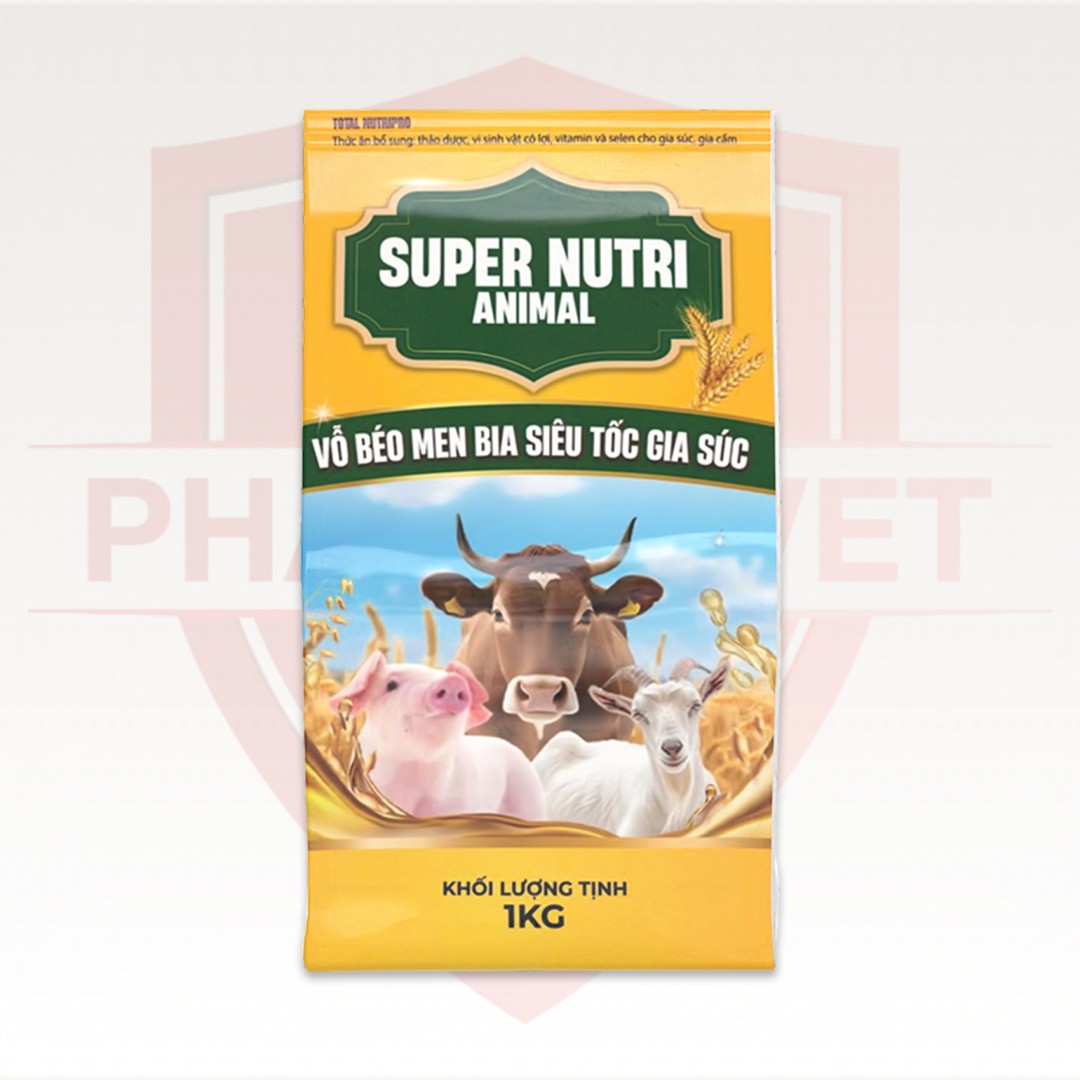 VỖ BÉO MEN BIA GIA SÚC